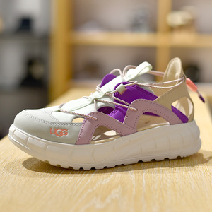 ugg2022新款女士凉鞋糖果色撞色休闲弹力鞋带沙滩鞋单鞋 1125098