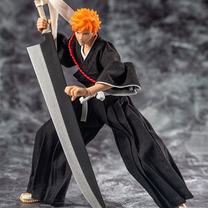 模型可动布衣人偶卍解黑崎虚化面具h手办牛头一护天锁斩月兵人