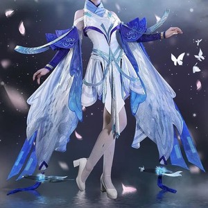 荣耀cos衣服貂蝉猫影幻舞fmvp游戏套装cosply服装头发套装女