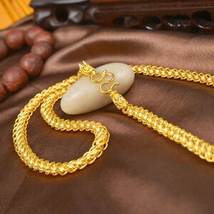 老庙黄金铂金项链