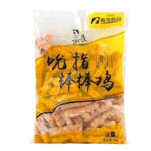 春雪吮指棒棒鸡1kg*10包无骨鸡条鸡柳鸡胸肉半成品冷冻油炸小吃