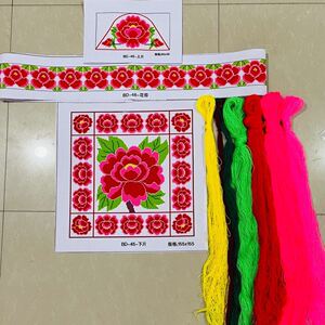 自己小背带.要十字绣绣的