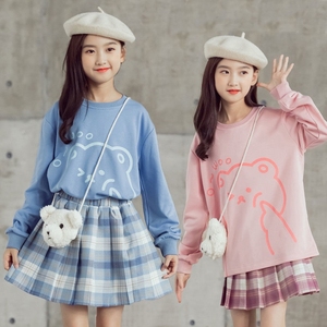 闺蜜装小学生女童套装2022新款潮女孩夏季休闲儿童女小女孩春秋裙