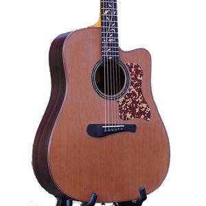 录音专业演奏级二手马丁密斯martinsmith全单板民谣吉他41寸电箱