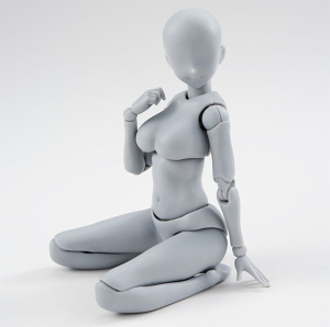 shf素体男女人体可动模型关节人偶动漫美术素描速写艺术绘画漫画