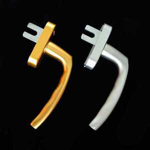 好博hopo断桥铝合金门窗纱窗执手平开窗幕墙把手u型叉锁传动拉手