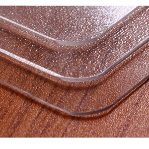 pvc软玻璃餐桌布塑料长方形圆桌胶垫饭桌垫电视柜防水垫子透明茶