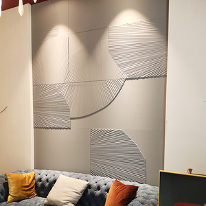 杭州皮雕浮雕精雕硬包背景墙轻奢硬装卧室沙发电视床头高端新中式