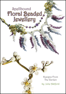 现货英文原版 Spellbound Floral Beaded Jewellery串珠教程书籍