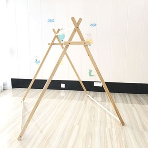 游戏屋diy帐篷支架木头房子配件儿童架子撑杆配件宝宝玩具小房子