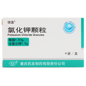 倍逸 氯化钾颗粒 1.57g*4袋 重庆药友制药有限责任公司