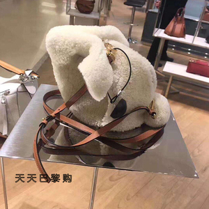 loewe/罗意威女包 bunny星星毛绒尾巴mini兔子包单肩包斜挎包