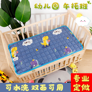 幼儿园床垫午托班宝宝拼接床60×120婴儿童床褥子可水洗垫被定做
