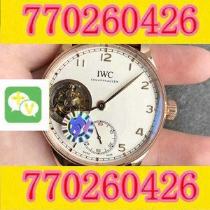 ZF厂万国葡萄牙系列陀飞轮玫瑰金男表自动机械手表IW546302