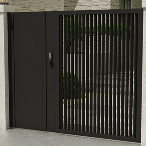 户外铁艺大门别墅庭院门入户花园院子门过道走廊门不锈钢花园小门