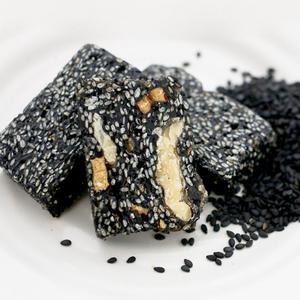 黑芝麻糕软500g核桃糕潮汕特产手工红枣枸杞好吃的零食!麻里谷