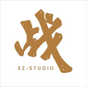 肖战工作室战字logo汽车贴纸肖战王一博签名后视镜油箱汽车车身贴