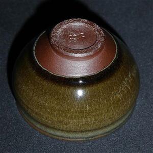 建盏主人杨华华纯手工陶s瓷茶末釉盏茶杯杯单n杯大号y茶碗茶具天