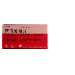 培达西洛他唑片50mg*12片/盒辅助治疗脑梗死慢性溃疡动脉硬化疼痛肺心