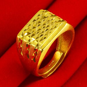 老庙黄金戒指男