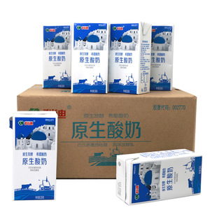 科迪原生酸奶 益生菌发酵乳 216g*24盒装 低价促销 儿童学生酸奶