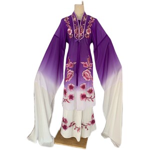 000人付款淘宝京剧越剧戏曲戏服 青衣披花旦服装 梅花女披 牡丹亭