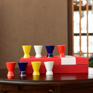 如果有一天nice淘宝陶瓷高脚杯厂家直销三钱杯小酒杯白瓷小品茗杯