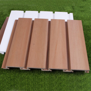 墙板集成坑板凹槽板室内木塑吊顶护墙板挂挂板装饰塑木.