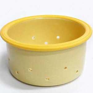 韩国原装进口奥库养生锅重汤机黄色锗陶瓷盖子内胆带孔内胆纳豆o