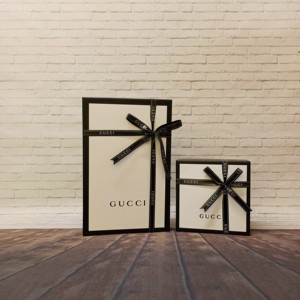 古琦古驰gucci礼盒礼品包装空盒子香水腰带围巾皮带专柜原版礼盒