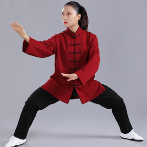 太极服上衣女单件长袖