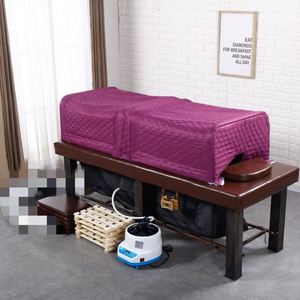 中药熏蒸床养生灸床升降多功能按摩床理疗床超大全身铺灸床美容院