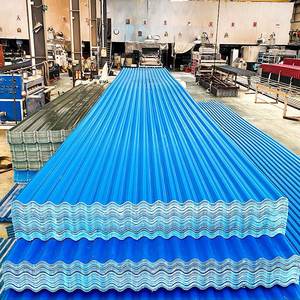 pvc塑钢瓦厂房彩钢瓦屋顶防腐屋面波浪瓦塑料瓦聚酯纤维瓦彩钢板