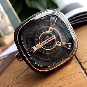 官方7七个星期五手表m2自动机械方形手表男女学生时尚防水腕表潮