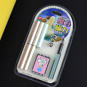 高端吸铁小钢笔三年级装r学生换囊大擦可头钢笔套石y磁铁魔力奢华