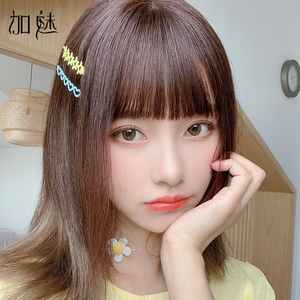 一刀切齐刘海假发女中长发刘海补发片真人发丝隐形无痕头顶补发块