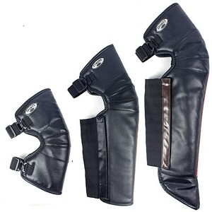 羽绒护膝御寒拉链装备代驾冬天电动车神器绒毛防寒膝盖腿部绑腿