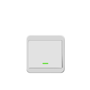 无线助手单线遥控开关照明免布线面板随意贴j控制型双控.220v卧