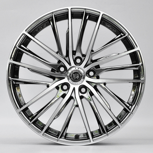 18寸真空电镀黑色轮毂适用于思域雅阁锐志凯美瑞天籁科鲁兹改装