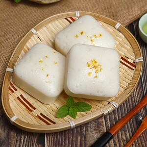 粤食福桂花米糕方糕发糕传统糕点蒸糕馒头广式速冻点心早餐半成品