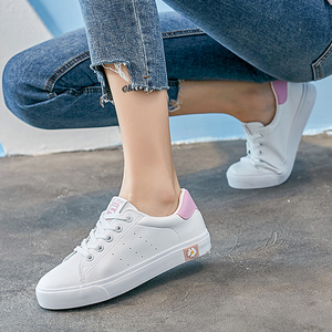 小雏菊白鞋板鞋女学生百搭ins潮软底平底鞋春季休闲女鞋新款时尚