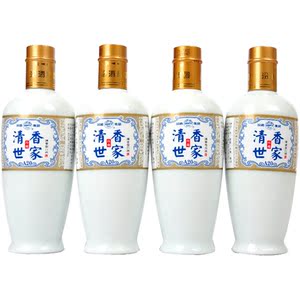 2017年汾酒清香世家珍藏酒53度248ml*4瓶礼盒装收藏宴请送礼佳品
