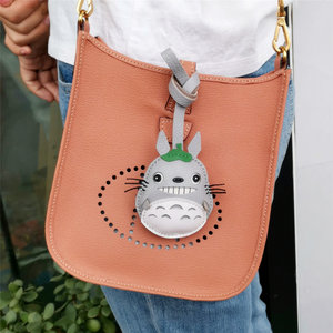 原创手工宫崎骏龙猫书包挂件真皮汽车钥匙扣卡通创意纪念工艺礼品