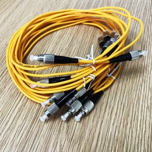 1米fcfc光纤跳线圆转圆单模单芯光纤连接器尾纤跳纤