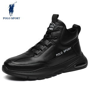 polo sport男鞋秋冬季2020新款运动韩版潮流男士休闲皮鞋百搭潮鞋