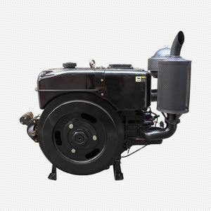 适用柴油机35马力单缸时风重工sf35发动机三轮汽车用电启动型带气