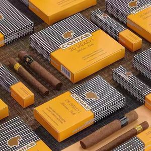 迷你雪茄细烟古巴茶烟丝大卫杜夫毛氏手工进口网红超细支巧克力香