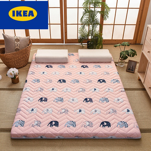 ikea宜家床垫软垫加厚折叠地铺睡垫家用1.2米1.5m床垫被褥子学生