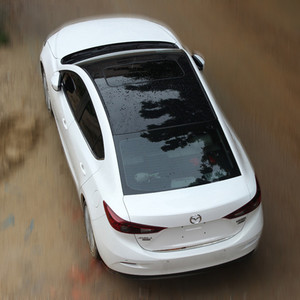 用于天籁b新阳改轩逸汽车顶膜光高亮黑仿悬ba浮c柱天窗黑顶贴