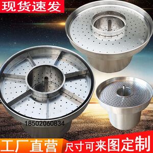 厂家直销定做大型不锈钢港式喷泉牛杂锅煲蒸煮卤肉夜市摆摊小吃炉